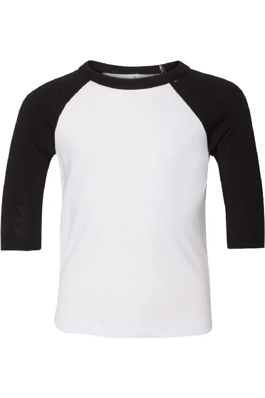 Men's Shirts with French CuffsBELLA + CANVAS Toddler Three-Quarter Sleeve Baseball Tee Men's Shirts with French CuffsBELLA + CANVAS Toddler Three-Quarter Sleeve Baseball Tee