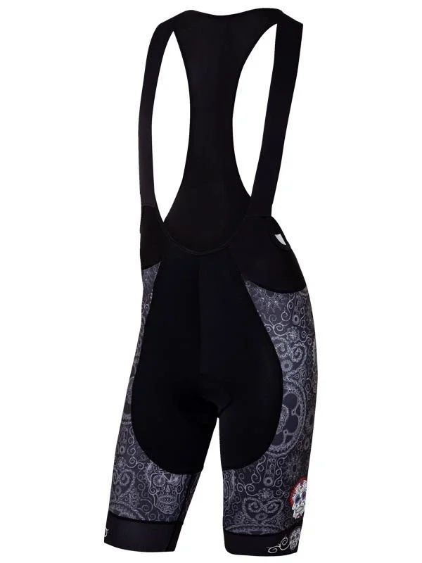 Men's Custom-Fit Pants for a Personalized TouchDay of the Living Men's Bib Shorts Black