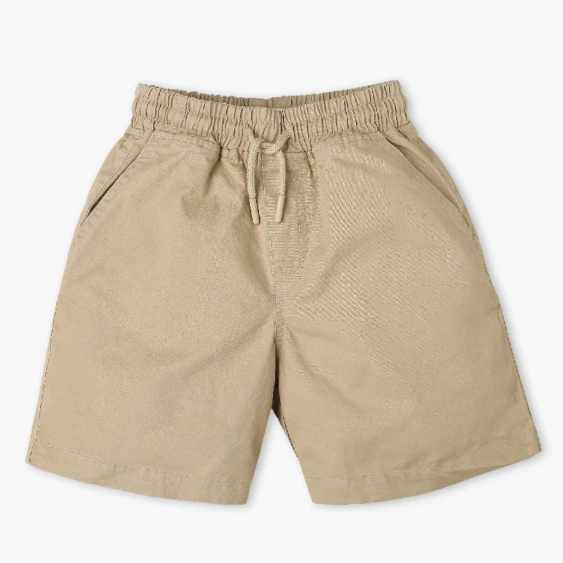 Men's Velcro-Closure Pants for ConvenienceBoys Mid Rise Pull On Shorts