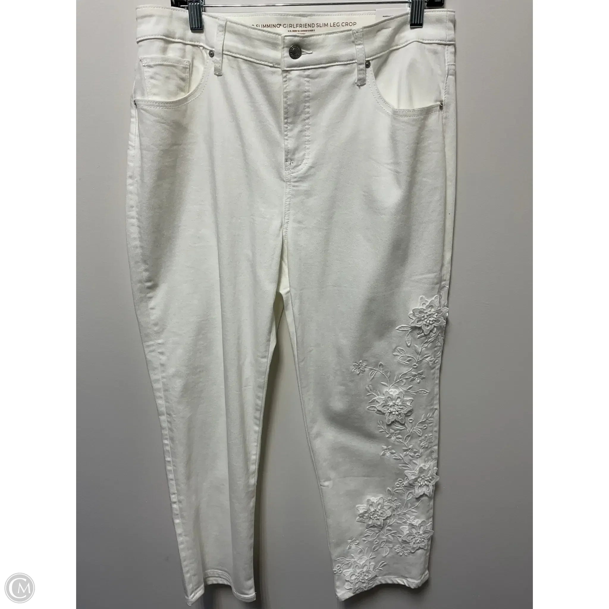 Workwear Men's JeansJeans Boyfriend By Chicos In White Denim, Size: 12