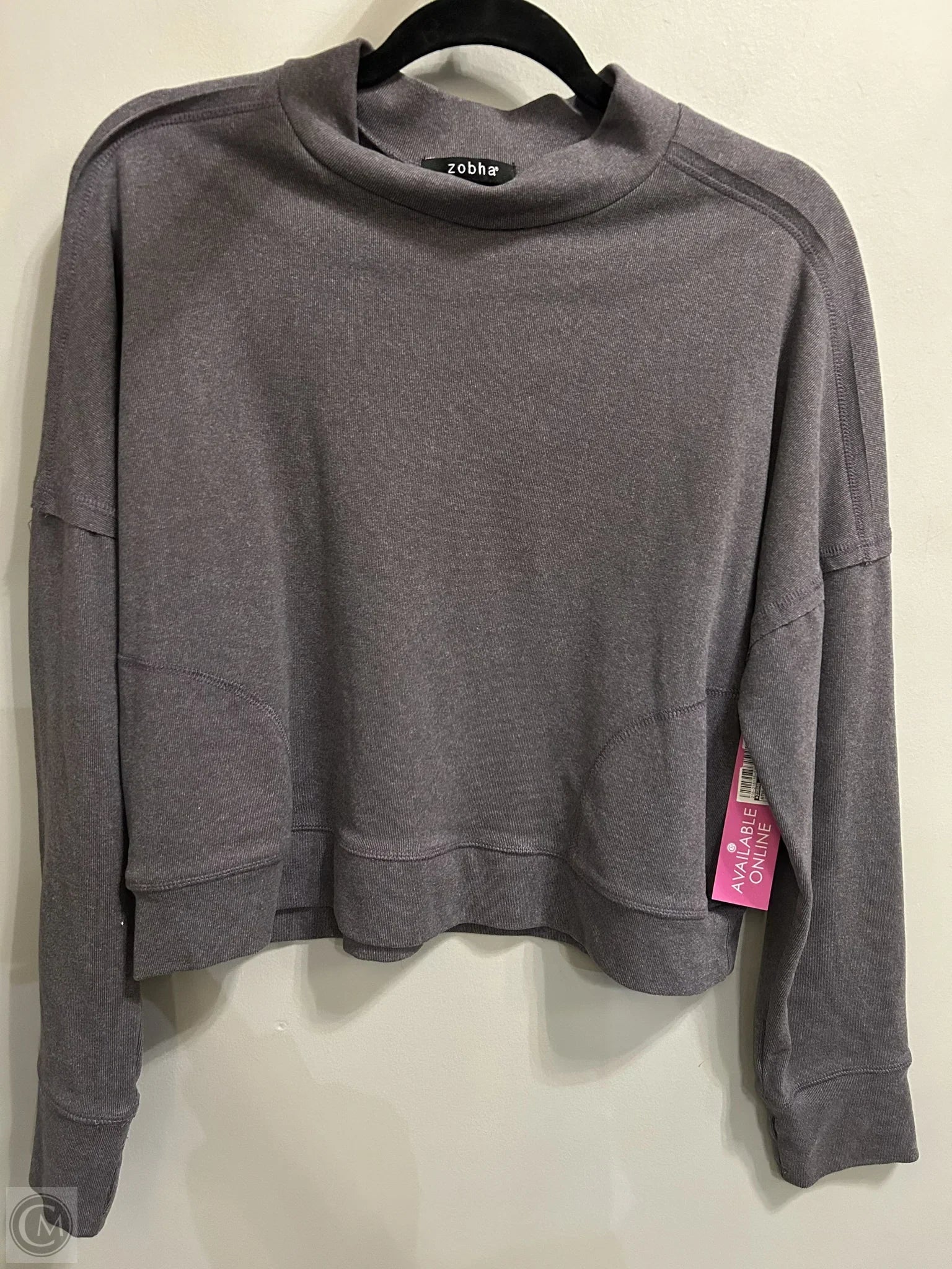 Men's Hoodies with Kangaroo PocketsAthletic Sweatshirt Collar By Zobha In Purple, Size: L Men's Hoodies with Kangaroo PocketsAthletic Sweatshirt Collar By Zobha In Purple, Size: L