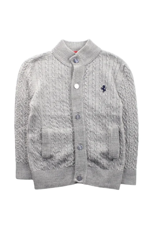 Men's Sweaters with Zippered PocketsFerrari Cardigan, Size 3T