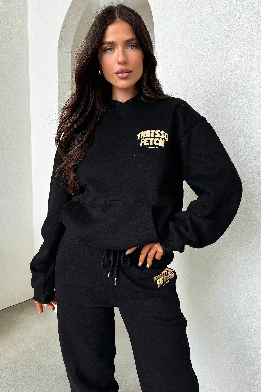 Men's Sweaters for WinterSeries 5 Hoodie - Black/Gold