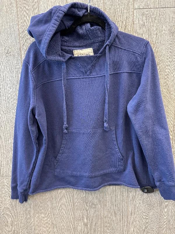 Classic Men's Cotton HoodiesSweatshirt Hoodie By Clothes Mentor In Navy, Size: Xl