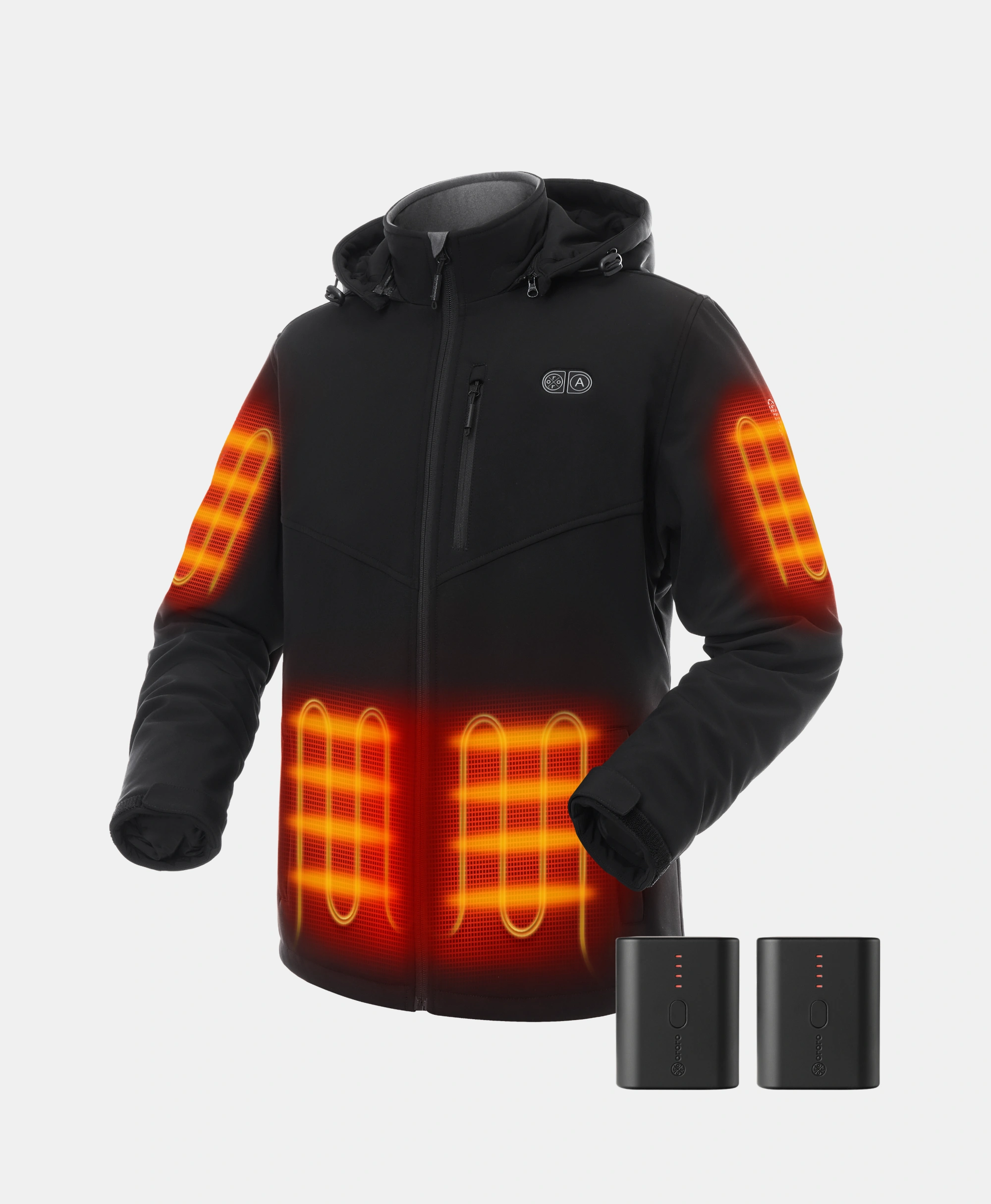 Comfortable Men's Fleece HoodiesBundle Deal - Men's Heated Dual Control Jacket (Pocket Heating) & Extra Mini 5K Battery Comfortable Men's Fleece HoodiesBundle Deal - Men's Heated Dual Control Jacket (Pocket Heating) & Extra Mini 5K Battery