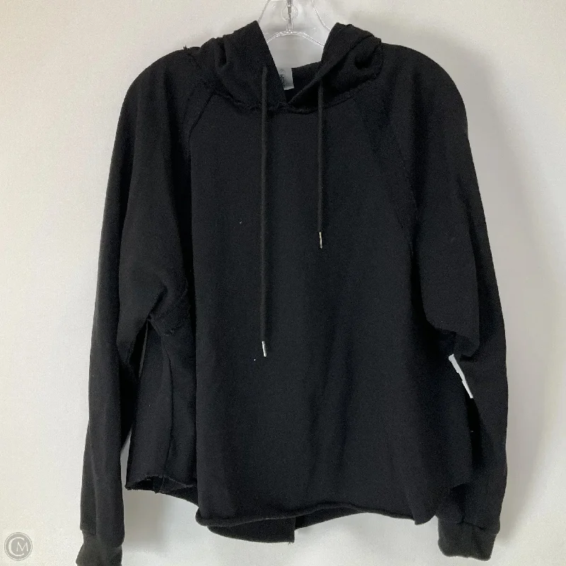 Men's Hoodies with Kangaroo PocketsSweatshirt Hoodie By Cmc In Black, Size: M