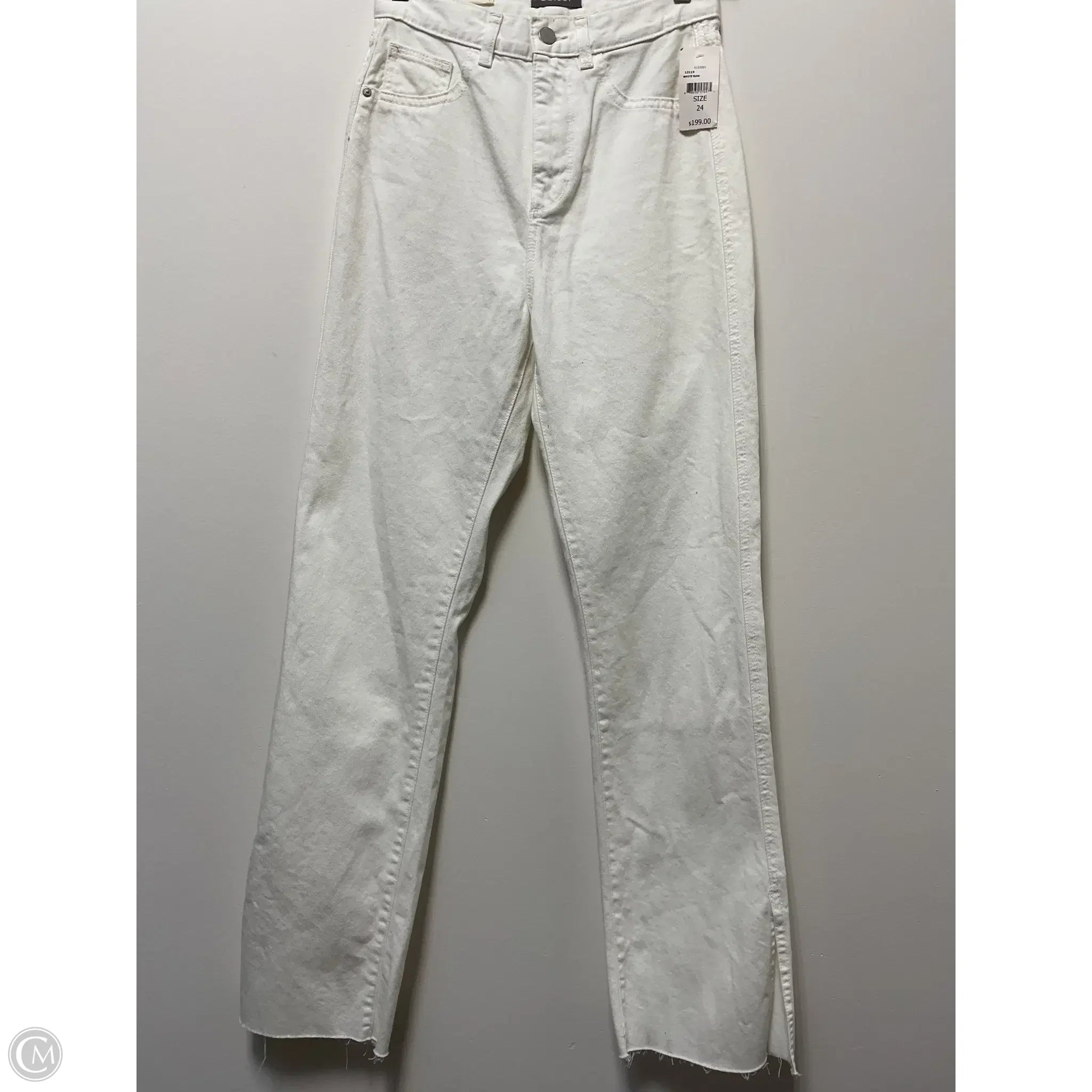 Men's Straight-Leg JeansJeans Designer By Dl1961 In White Denim, Size: 2