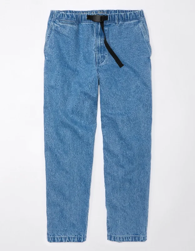 High-Quality Men's JeansAE Belted Loose Jean