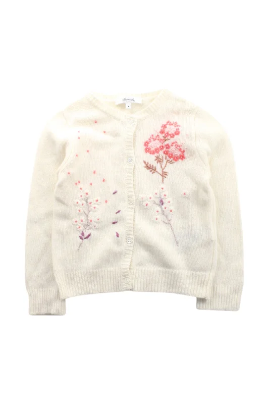 Cozy Men's Cable-Knit SweatersBonpoint Floral Cardigan 4T