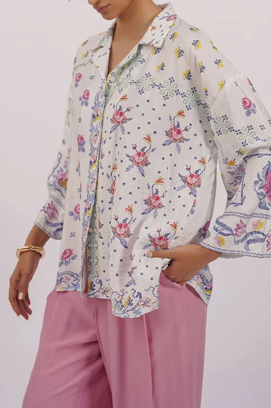 Men's Minimalist Shirts for a Clean LookDAHLIA SILKY SHIRT