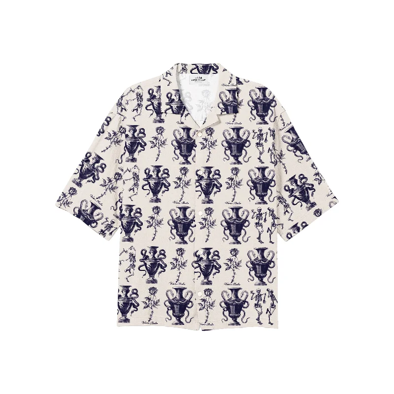 Casual Men's Button-Down ShirtsPOISON VISCOSE SHIRT - BONE