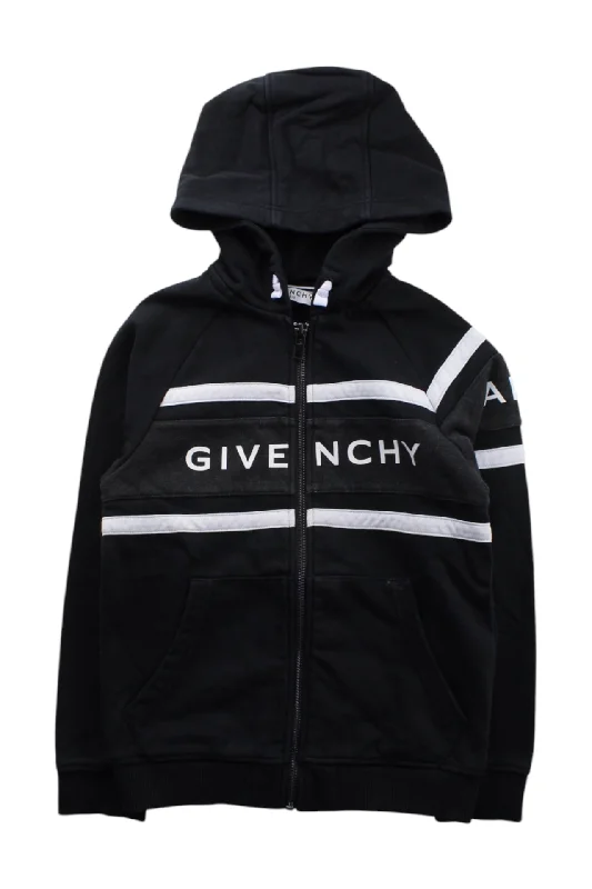 Men's Sweaters in Bright ColorsGivenchy Hooded Zip Sweatshirt 8Y