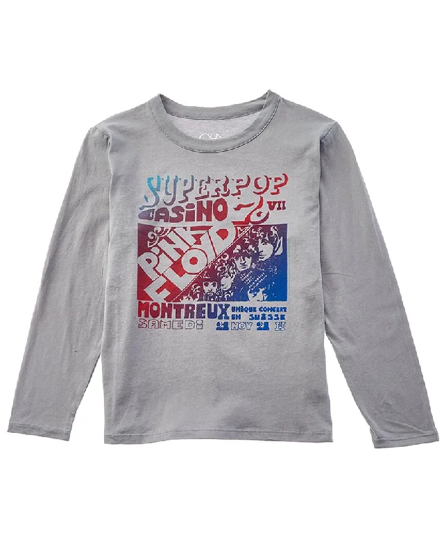 Men's Shirts with Asymmetrical HemlinesChaser Pink Floyd T-Shirt
