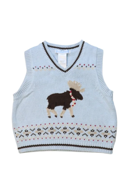 Men's Sweaters with Tapered ShapesJanie & Jack Knitted Sweater Vest With Moose Design 6-12M Men's Sweaters with Tapered ShapesJanie & Jack Knitted Sweater Vest With Moose Design 6-12M