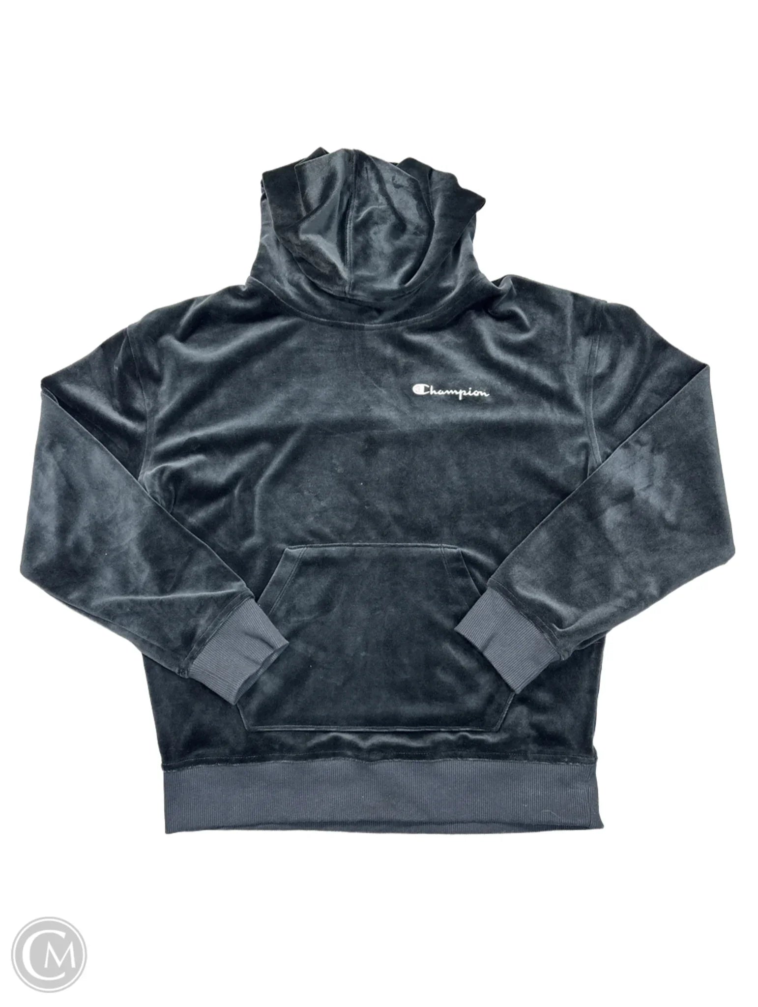 Men's Hoodies for BikingSweatshirt Hoodie By Champion In Black, Size: S