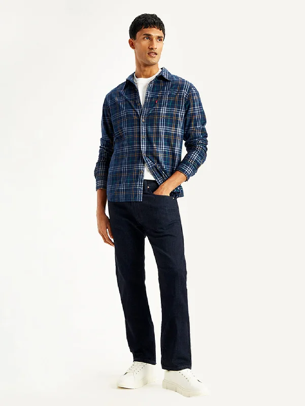 Oversized Men's JeansMen's 512 Slim Tapered Fit Navy Jeans