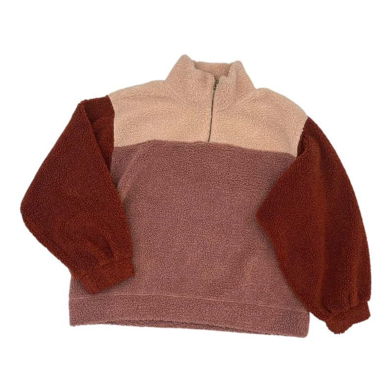 Men's Hoodies with Flannel LiningSweatshirt Collar By Universal Thread In Pink, Size:Xxl Men's Hoodies with Flannel LiningSweatshirt Collar By Universal Thread In Pink, Size:Xxl