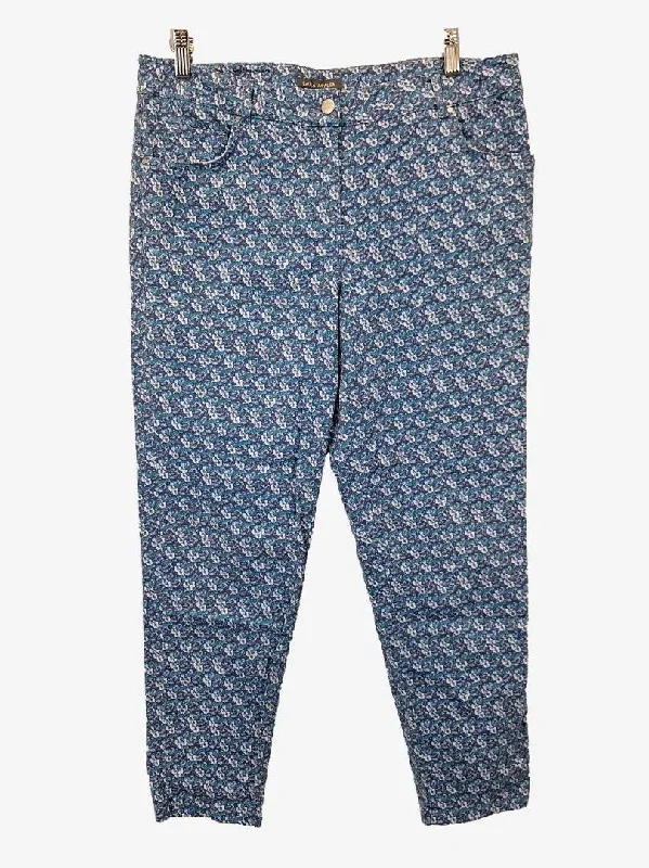 High-Quality Men's JeansLaura Ashley Essential Blue Meadow Pants Size 14