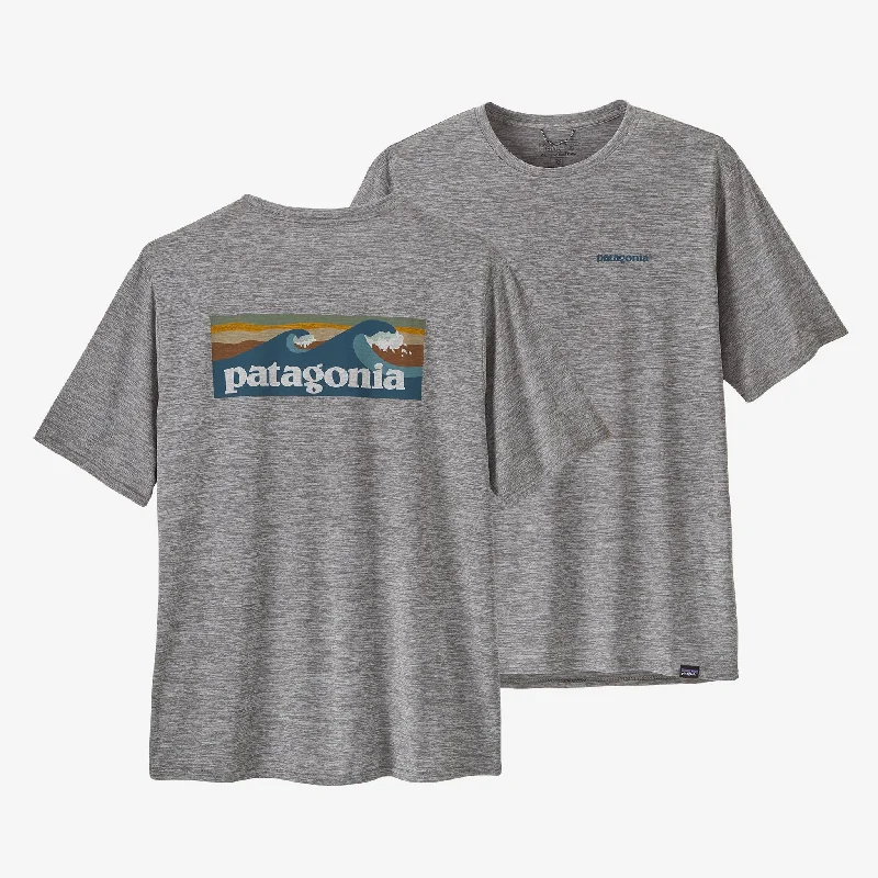 Men's Monochrome Shirts for a Minimalist VibeMen's Capilene® Cool Daily Graphic Shirt - Waters Men's Monochrome Shirts for a Minimalist VibeMen's Capilene® Cool Daily Graphic Shirt - Waters