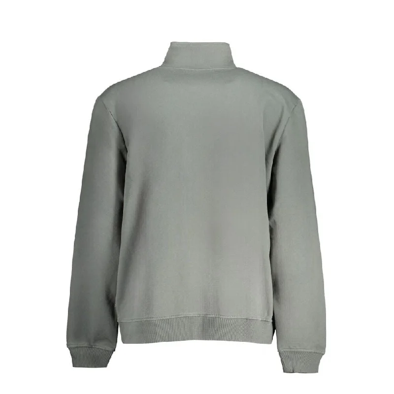 Men's Sweaters with ButtonsNapapijri Green Cotton Men's Sweater