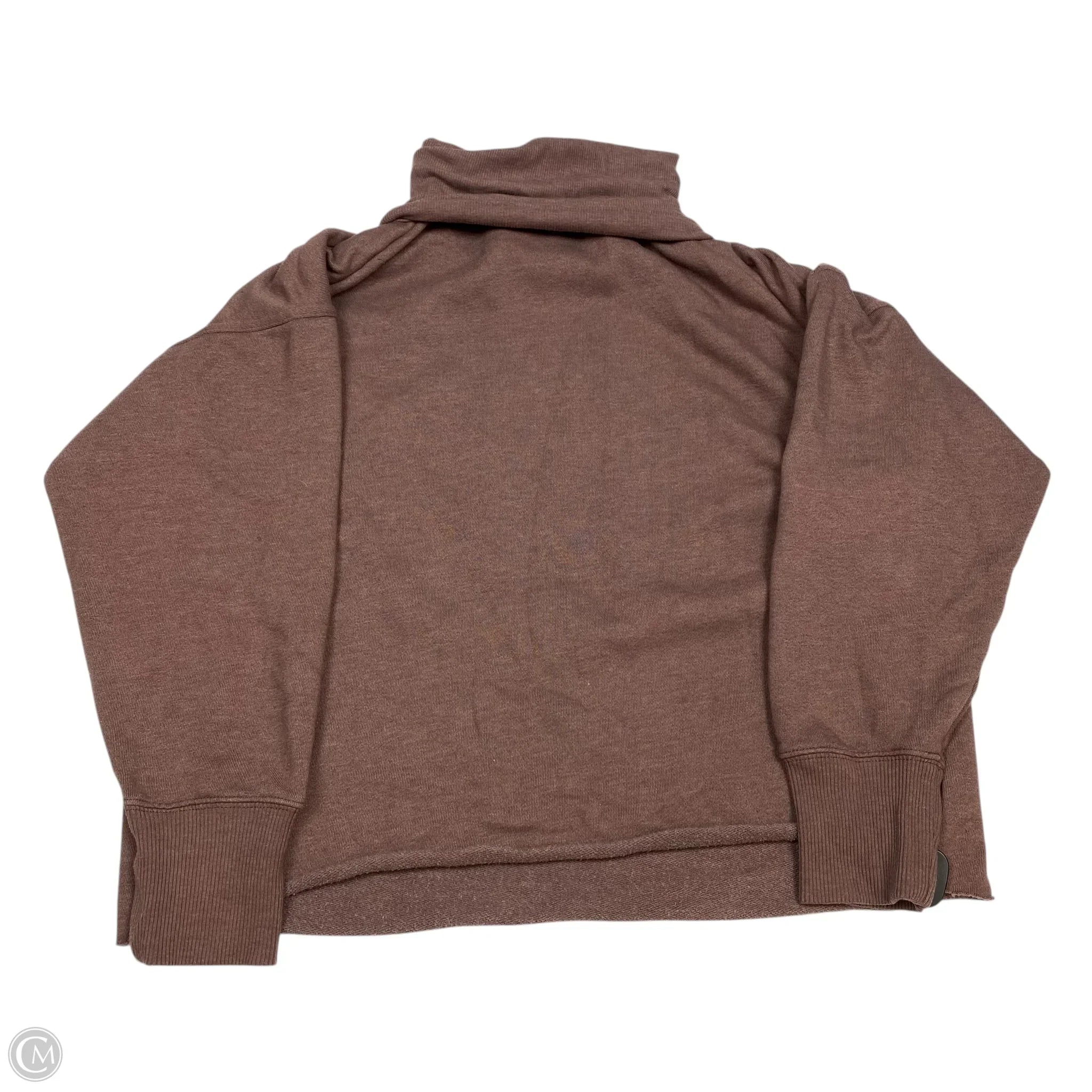 Men's Hoodies with Hidden ZippersSweatshirt Collar By Aerie In Brown, Size: S