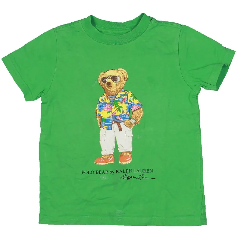 Men's Shirts with Rounded HemlinesBoys Cotton Graphic T-Shirt
