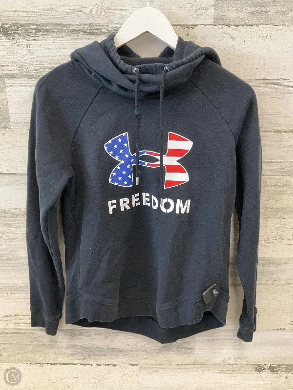 Men's Hoodies with Flannel LiningSweatshirt Hoodie By Under Armour In Black, Size: Xs Men's Hoodies with Flannel LiningSweatshirt Hoodie By Under Armour In Black, Size: Xs