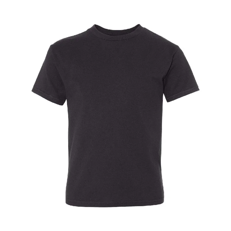 Men's Shirts with Lace-Up HemlinesHanes Perfect-T Youth T-Shirt