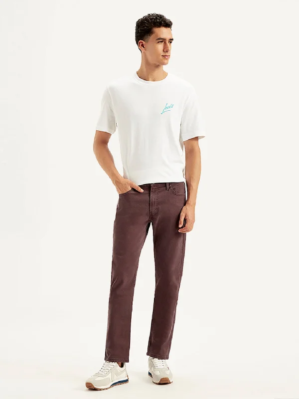 Oversized Relaxed-Fit Men's JeansMen's 512 Slim Tapered Fit Brown Jeans