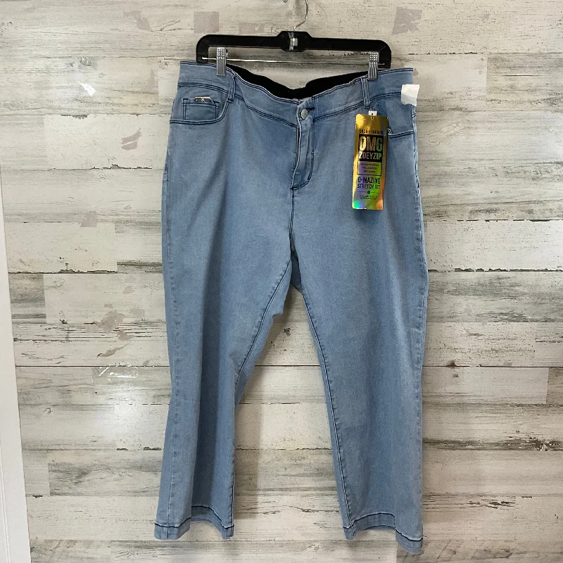 High-Waisted Bootcut Men's JeansJeans Jeggings By Coco And Carmen In Blue Denim, Size: Xl High-Waisted Bootcut Men's JeansJeans Jeggings By Coco And Carmen In Blue Denim, Size: Xl