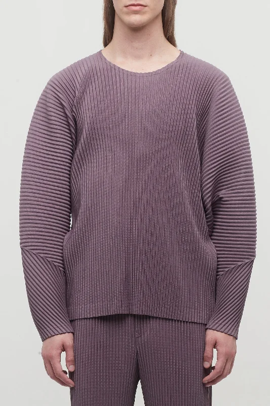 Homme Plissé Issey Miyake January Top in Rose Brown