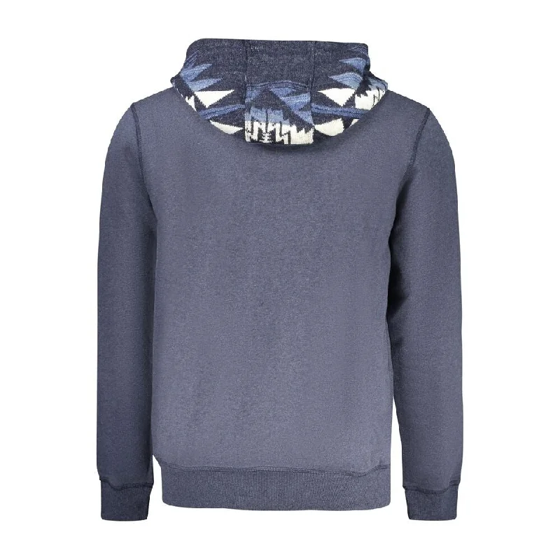 Stylish Men's Turtleneck SweatersGuess Jeans Blue Cotton Men's Sweater