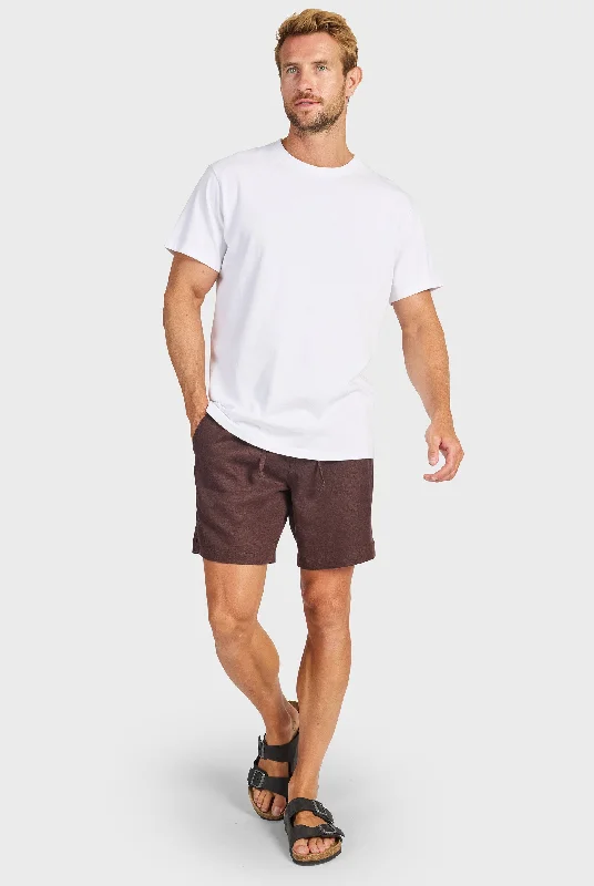 Men's Pants with SuspendersRiviera Linen Short