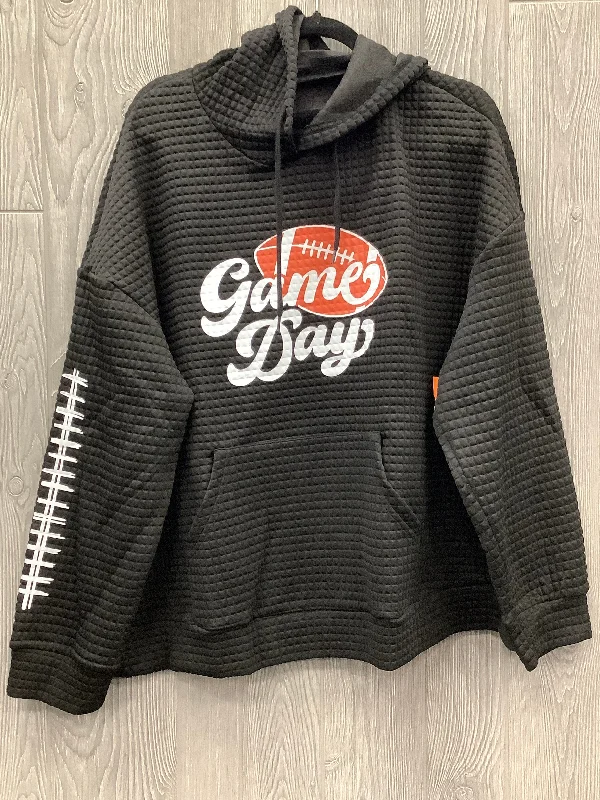 Men's Hoodies with Wind-Resistant FabricSweatshirt Hoodie By Clothes Mentor In Black, Size: 2x Men's Hoodies with Wind-Resistant FabricSweatshirt Hoodie By Clothes Mentor In Black, Size: 2x