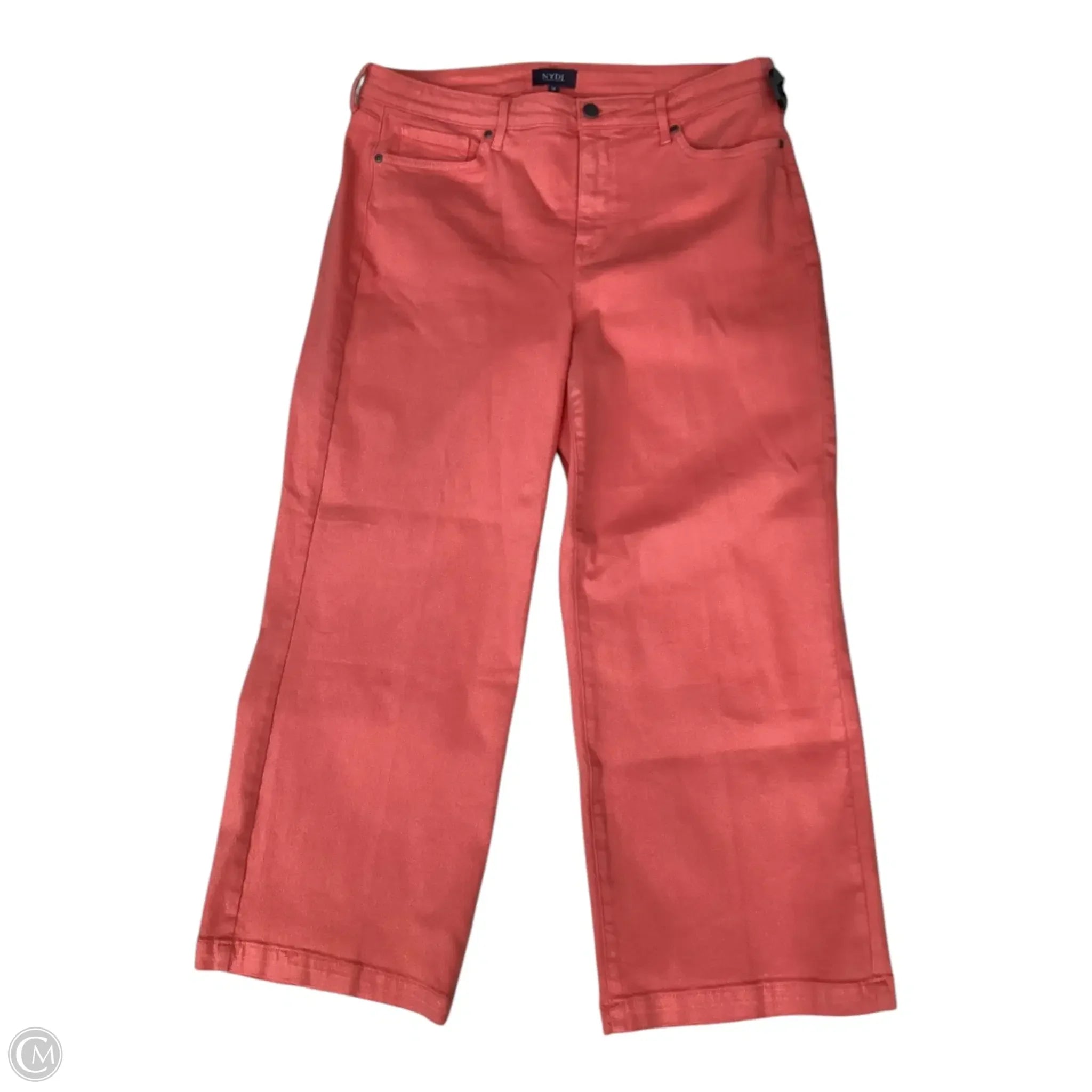 Everyday Casual Men's JeansJeans Wide Leg By Not Your Daughters Jeans In Orange, Size: 14 Everyday Casual Men's JeansJeans Wide Leg By Not Your Daughters Jeans In Orange, Size: 14