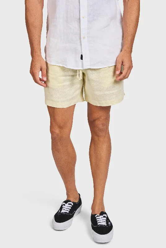 Men's Pants with Deep PocketsRiviera Linen Short
