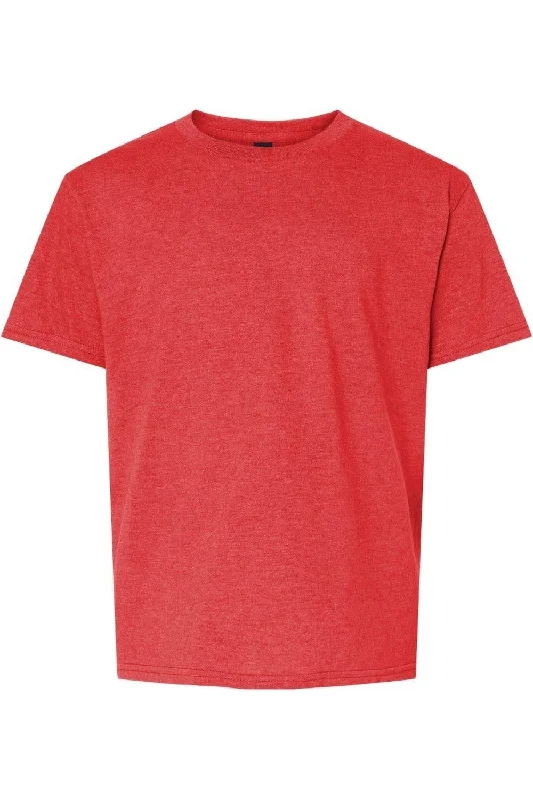 Men's Shirts with Patchwork PatternsGildan Softstyle Youth CVC T-Shirt