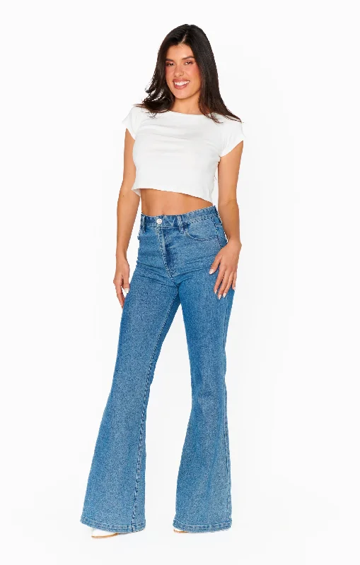 Men's Jeans with a Destroyed LookHawn Bell Jeans ~ Sky Rider
