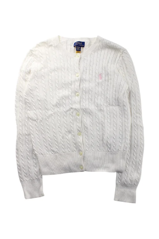 Men's Sweaters with Fold-Over CuffsPolo Ralph Lauren Cardigan 8-10Y