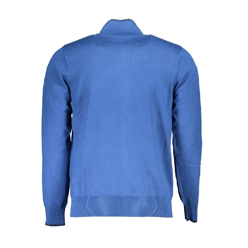 Men's Sweaters with Hooks and LoopsU.S. Grand Polo Elegant Long Sleeve Zip Cardigan with Men's Embroidery Men's Sweaters with Hooks and LoopsU.S. Grand Polo Elegant Long Sleeve Zip Cardigan with Men's Embroidery