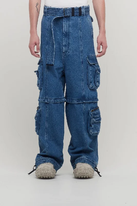 Lu'u Dan Zip Off Cargo Jeans