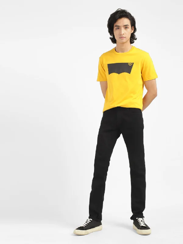 Oversized Relaxed-Fit Men's JeansMen's 65504 Black Skinny Fit Jeans