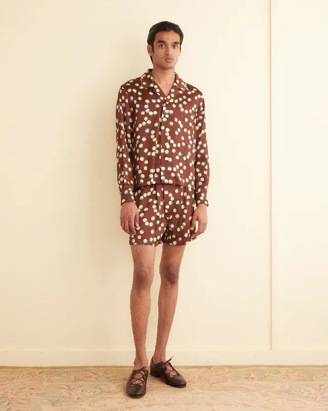 Men's Long-Sleeve Shirts for Year-Round WearBubble Dot Long Sleeve Shirt