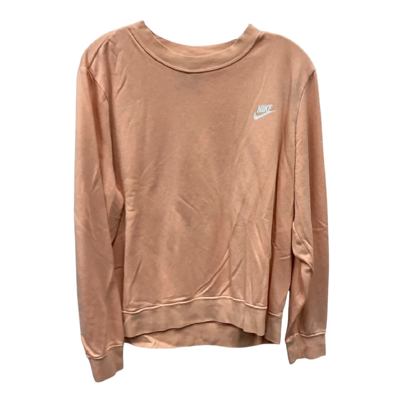 Unique Men's Custom HoodiesAthletic Sweatshirt Crewneck By Nike Apparel In Pink, Size:Xl Unique Men's Custom HoodiesAthletic Sweatshirt Crewneck By Nike Apparel In Pink, Size:Xl