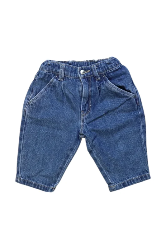 Men's Pants with Adjustable CuffsPetit Bateau Denim Shorts 12M