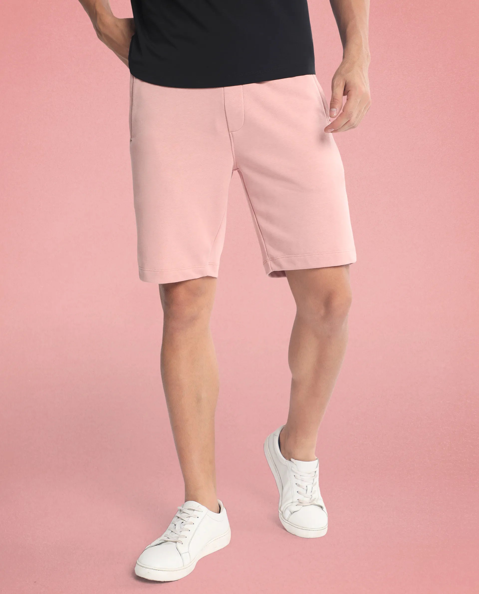 Men's Pants with Patch PocketsShorts Ash Rose Men
