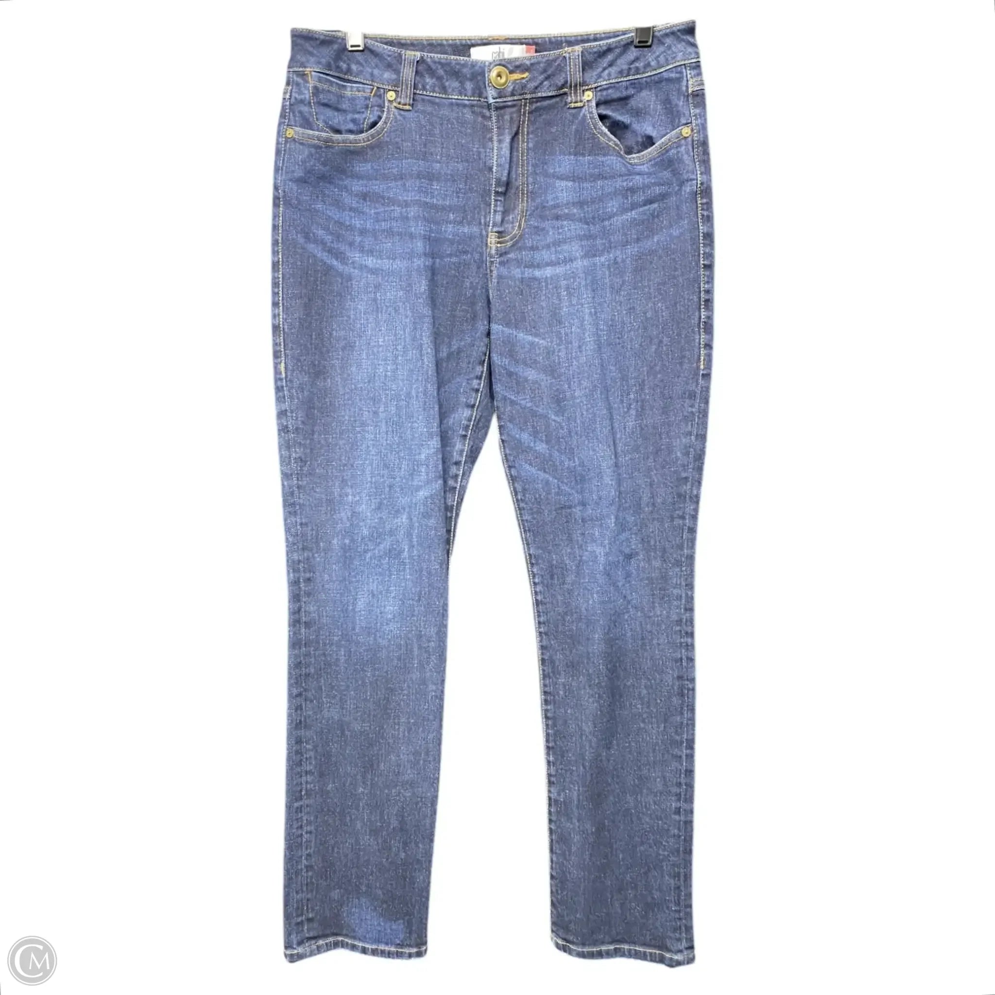Premium Men's JeansJeans Straight By Cabi In Blue Denim, Size: 10