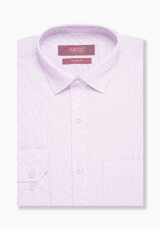 Men's Pocket T-Shirts for Added FunctionalityLight Pink Dress Shirt