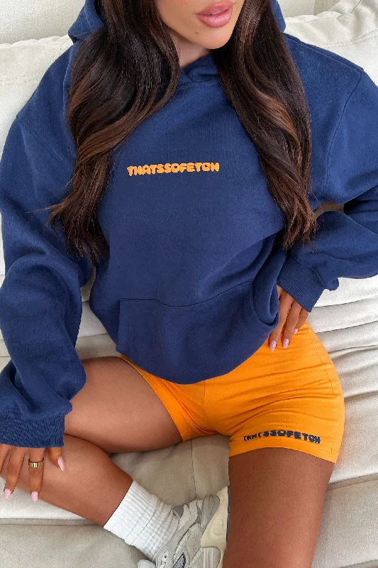 Men's Sweaters with Patch PocketsSeries 3 Hoodie - Navy