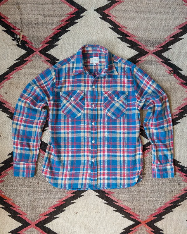 Men's Layering Shirts for Seasonal TransitionsWashed Flannel Workshirt - Northwoods Plaid